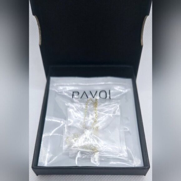 PAVOI 14K Gold Plated CZ Crystal Solitaire 1.5 Carat - Picture 7 of 9